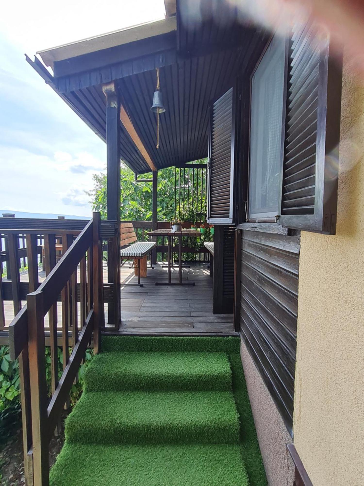 Charismatic Garden Cottage With Sea View Lokva Rogoznica Bagian luar foto