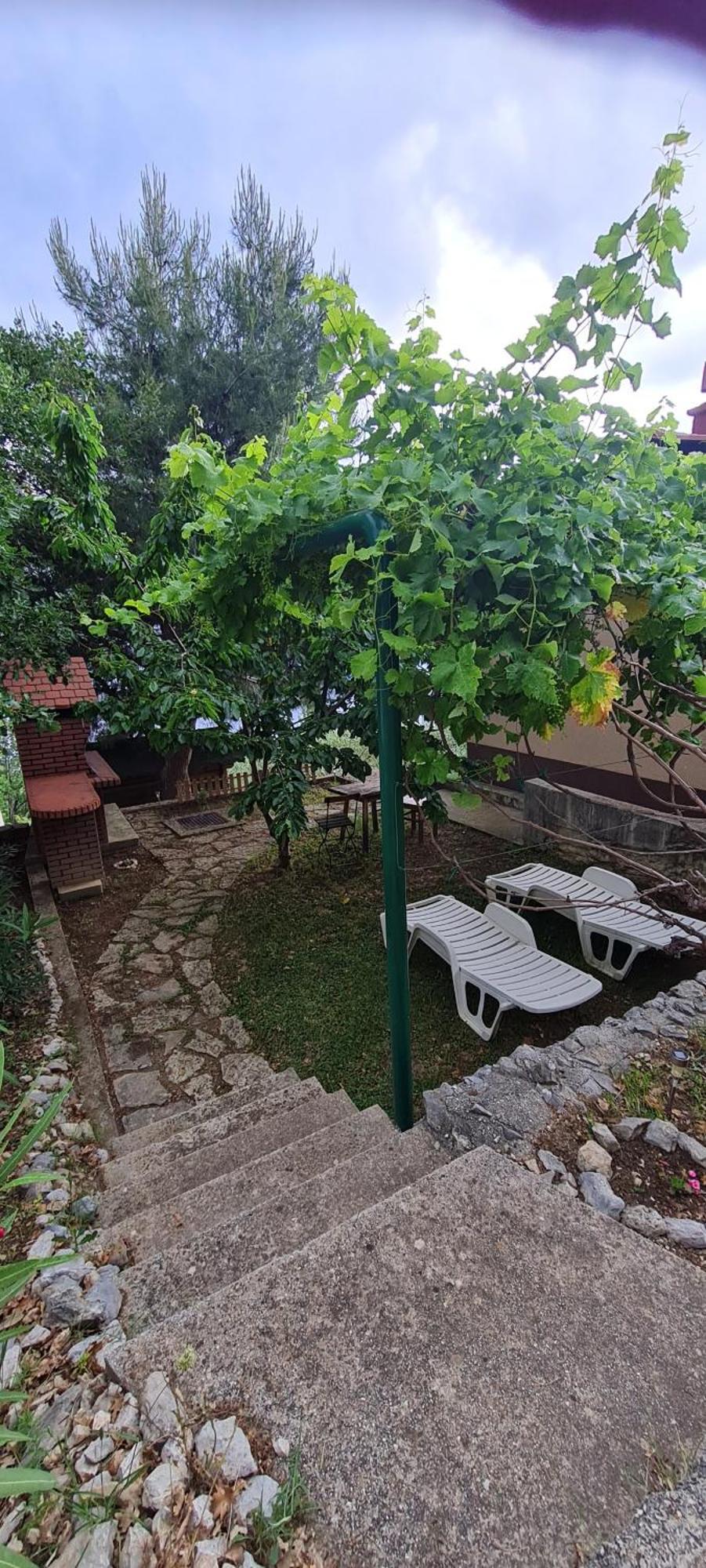Charismatic Garden Cottage With Sea View Lokva Rogoznica Bagian luar foto