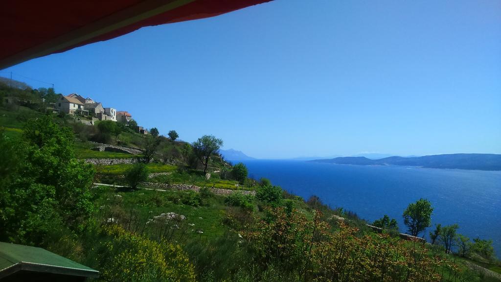 Charismatic Garden Cottage With Sea View Lokva Rogoznica Bagian luar foto